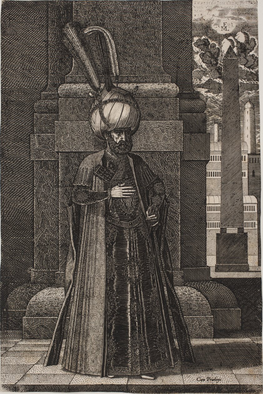 Prince Ismael, envoyé persan - Melchior Lorck