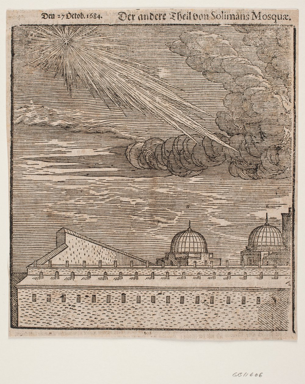 La mosquée Süleymaniye, vue du nord-est. Moitié gauche - Melchior Lorck