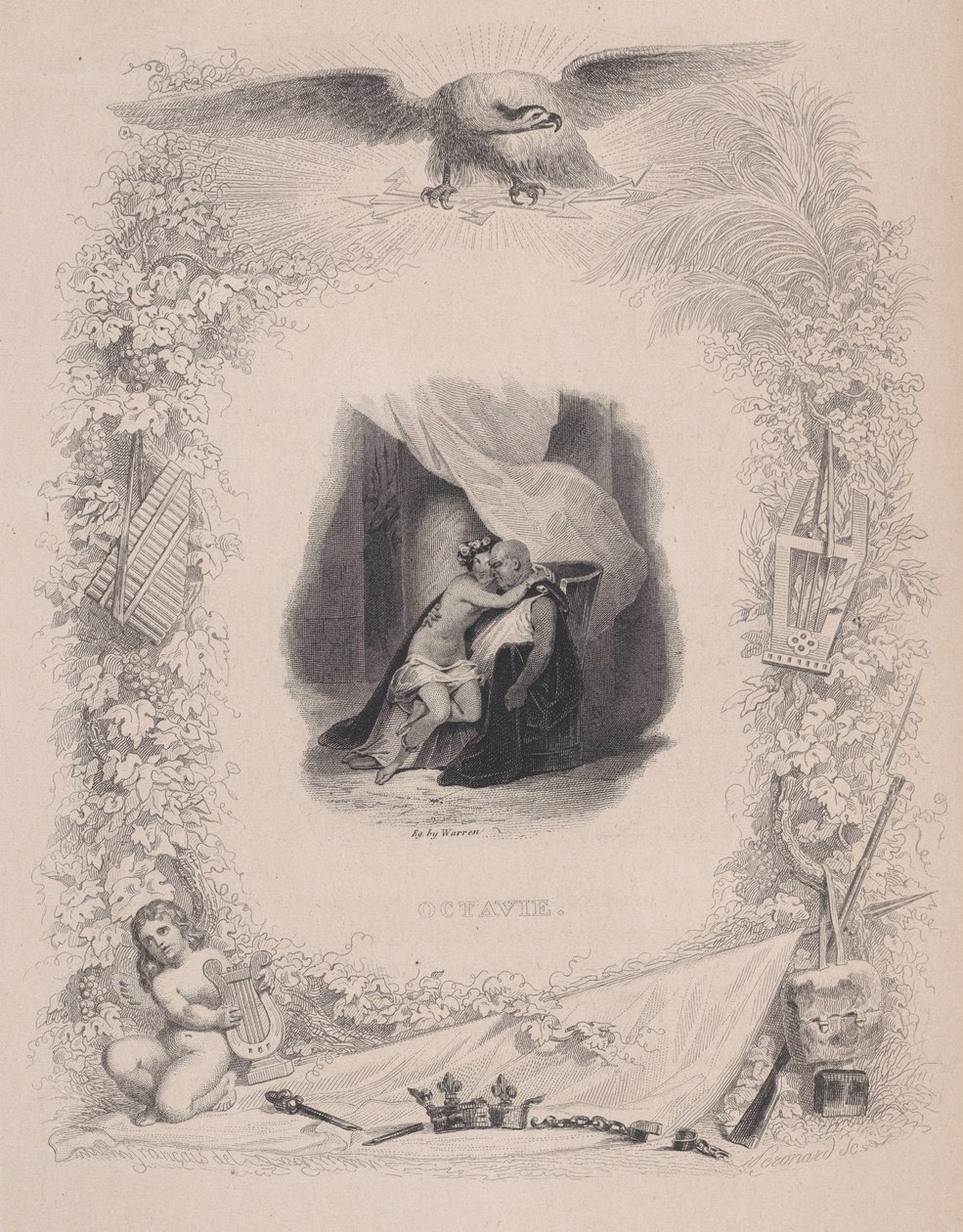 Octavie, des Chansons de Béranger, 1829 - Melchior Peronard