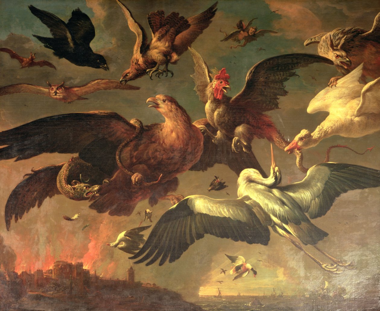 Les Guerres des Lowlands de Guillaume III - Melchior de Hondecoeter