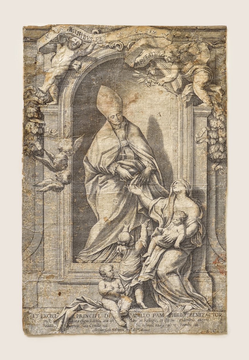 Charité de Saint Thomas de Villanova - Melchiorre Cafa