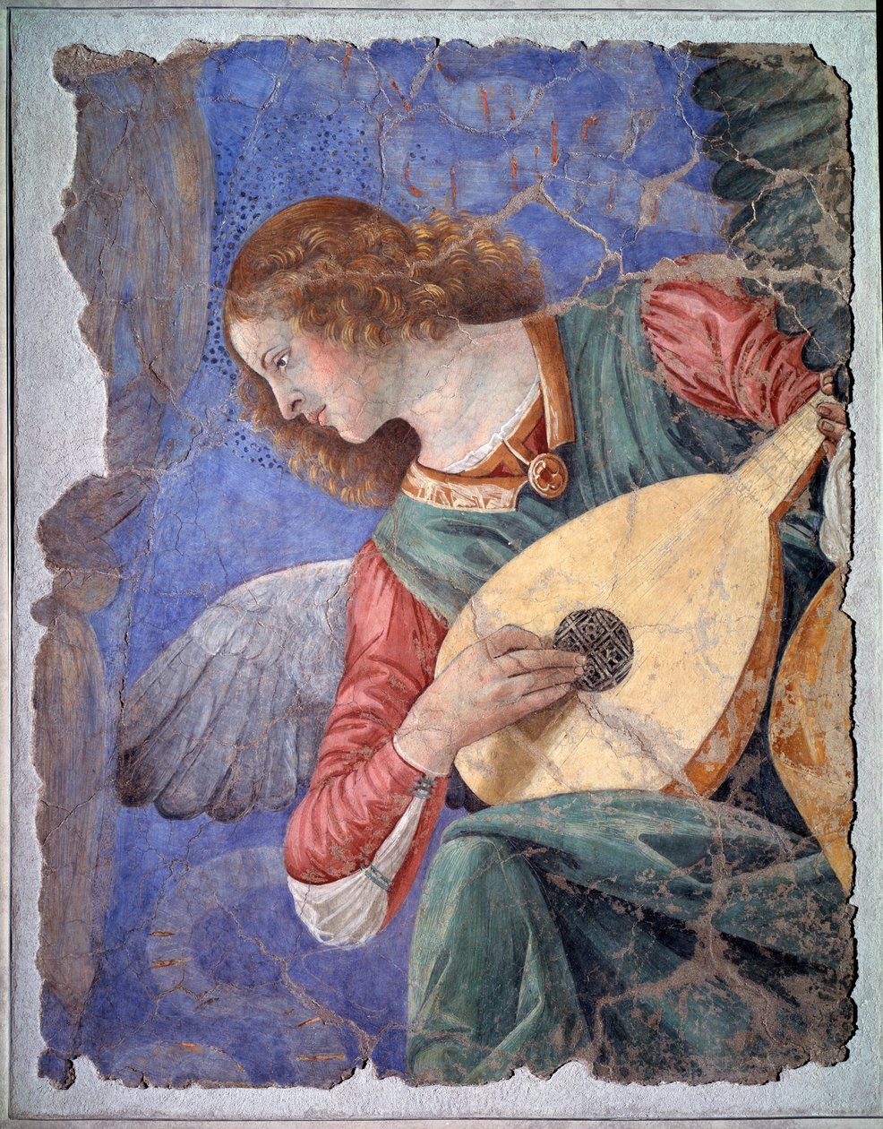 Ange jouant du luth, vers 1480 - Melozzo da Forli