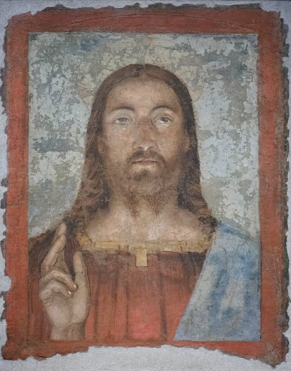 Salvator mundi, vers 1476-80 (fresque détachée) - Melozzo da Forli