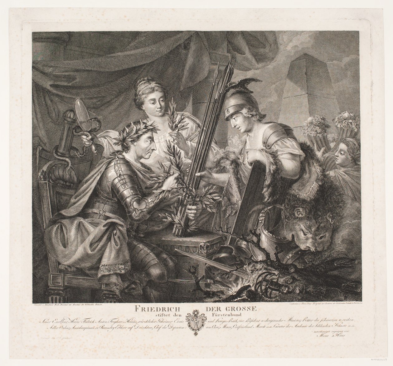 Frédéric le Grand fonde la Ligue des Princes - Meno Haas