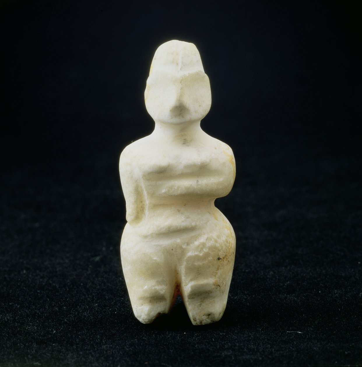 Figurine féminine de la nécropole de Tell es-Sawwan, Mésopotamie centrale, vers 5800-5500 av. J.-C. - Mesopotamian