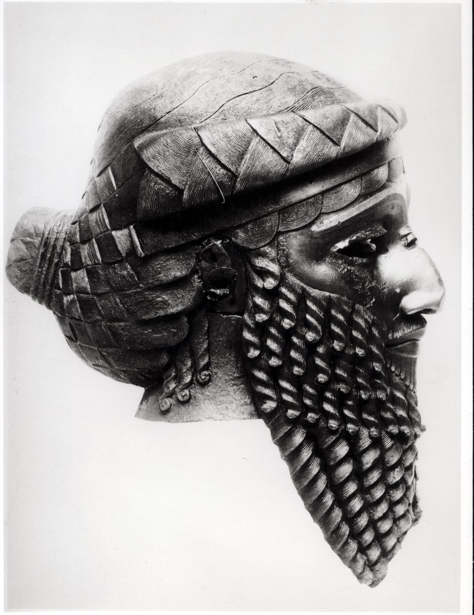 Tête de Sargon I (c.2334-2279 av. J.-C.) 2400-2200 av. J.-C. - Mesopotamian