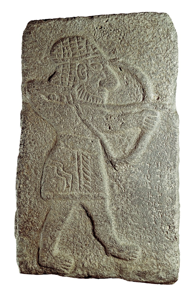 Archer hittite, du palais de Kapara, roi de Guzana, à Tell Halaf (Syrie), IXe siècle av. J.-C. - Mesopotamian Mesopotamian