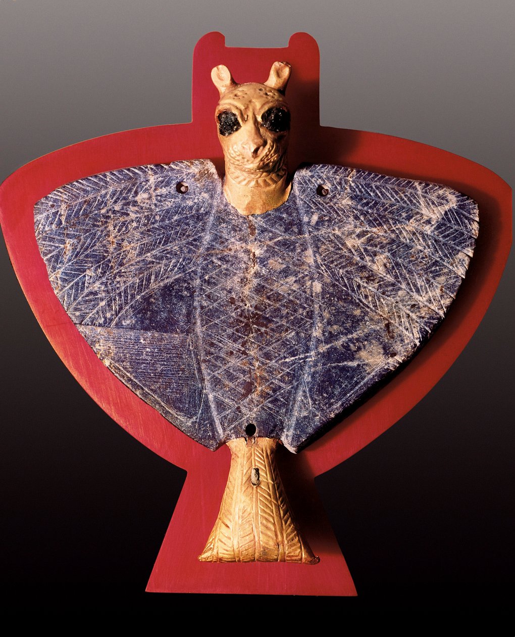 Mésopotamie : Aigle à tête de lion Statuette du Trésor de la Dynastie d
