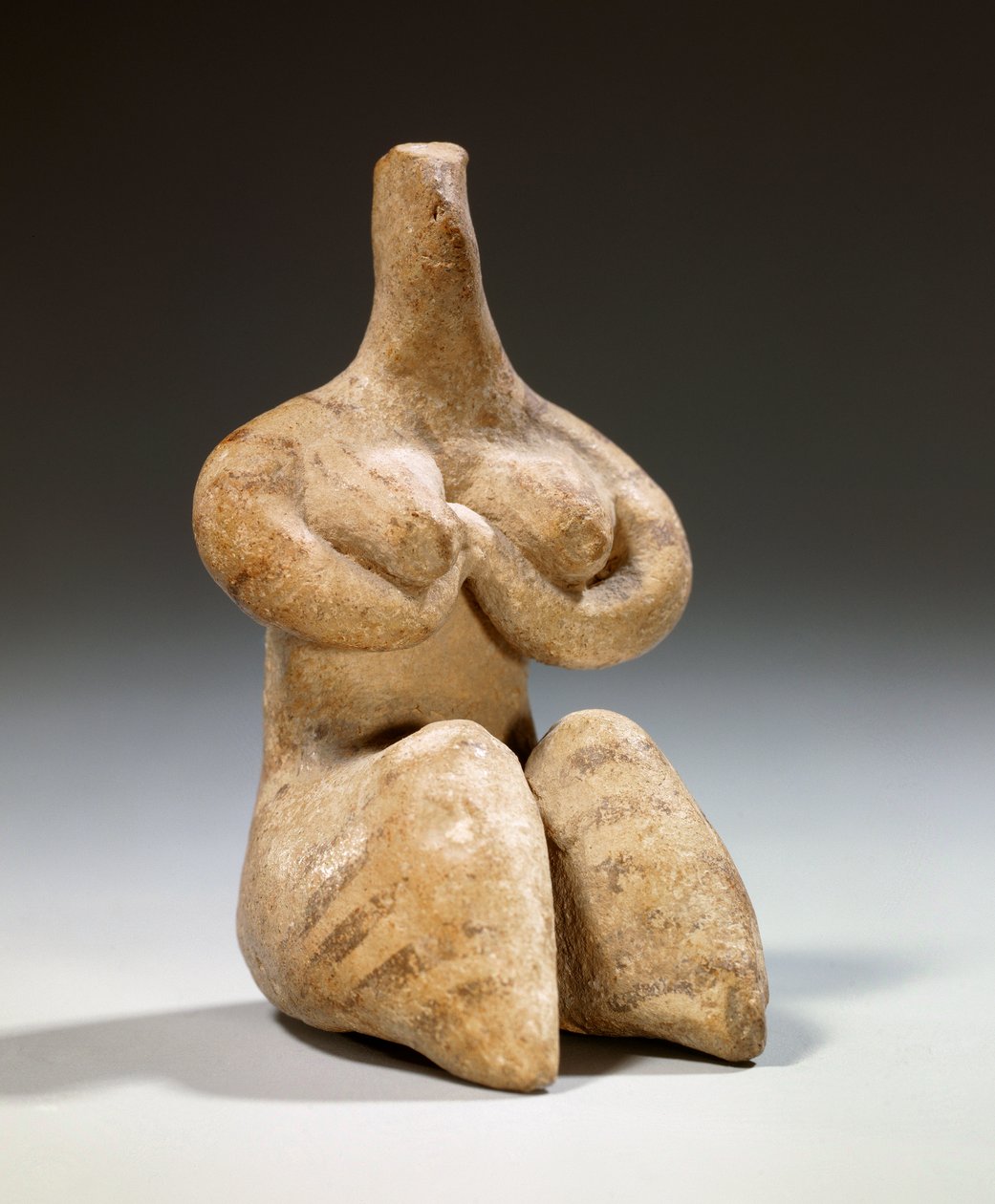 Mésopotamie : statuette de fécondité en terre cuite style Halaf. 4500 av. J.-C. Paris, Musée du Louvre - Mesopotamian Mesopotamian