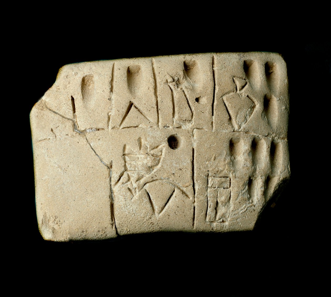 Mésopotamie : tablette d
