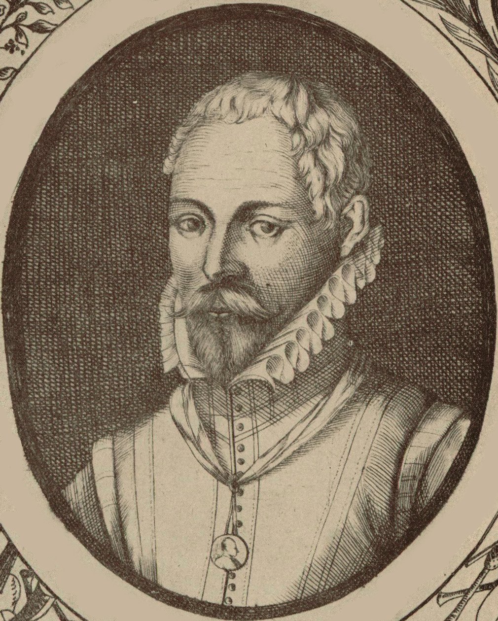 Portrait du compositeur Roland de Lassus 1532-1594 - Meyssens