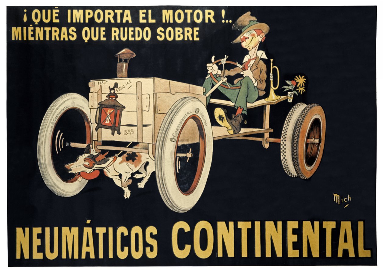 Pneus continentaux, vers 1900 - Mich (1881 1923)