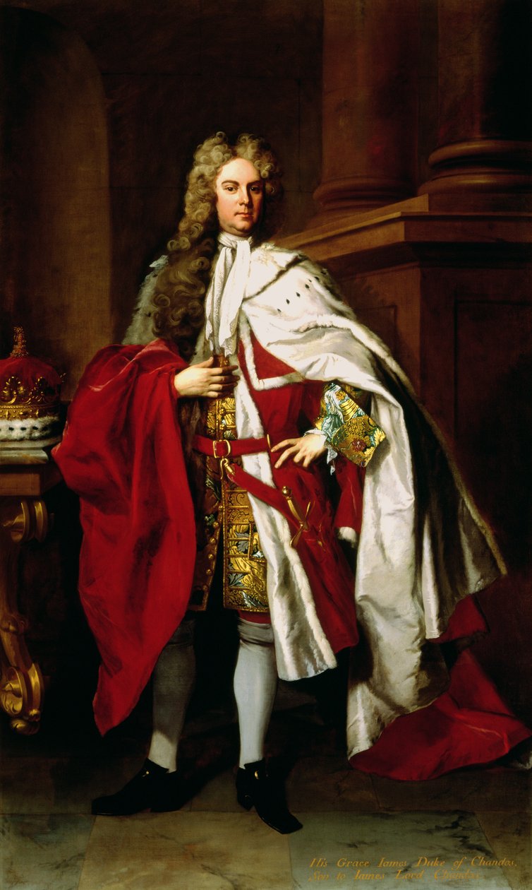 James Brydges (1673-1744) 1er Duc de Chandos - Michael Dahl