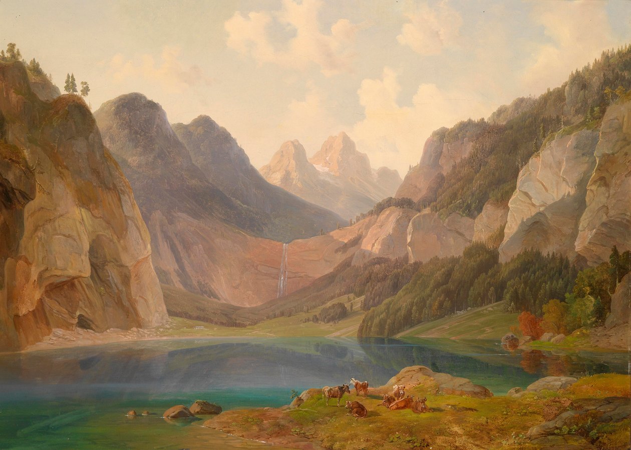 Paysage lacustre du nord de l