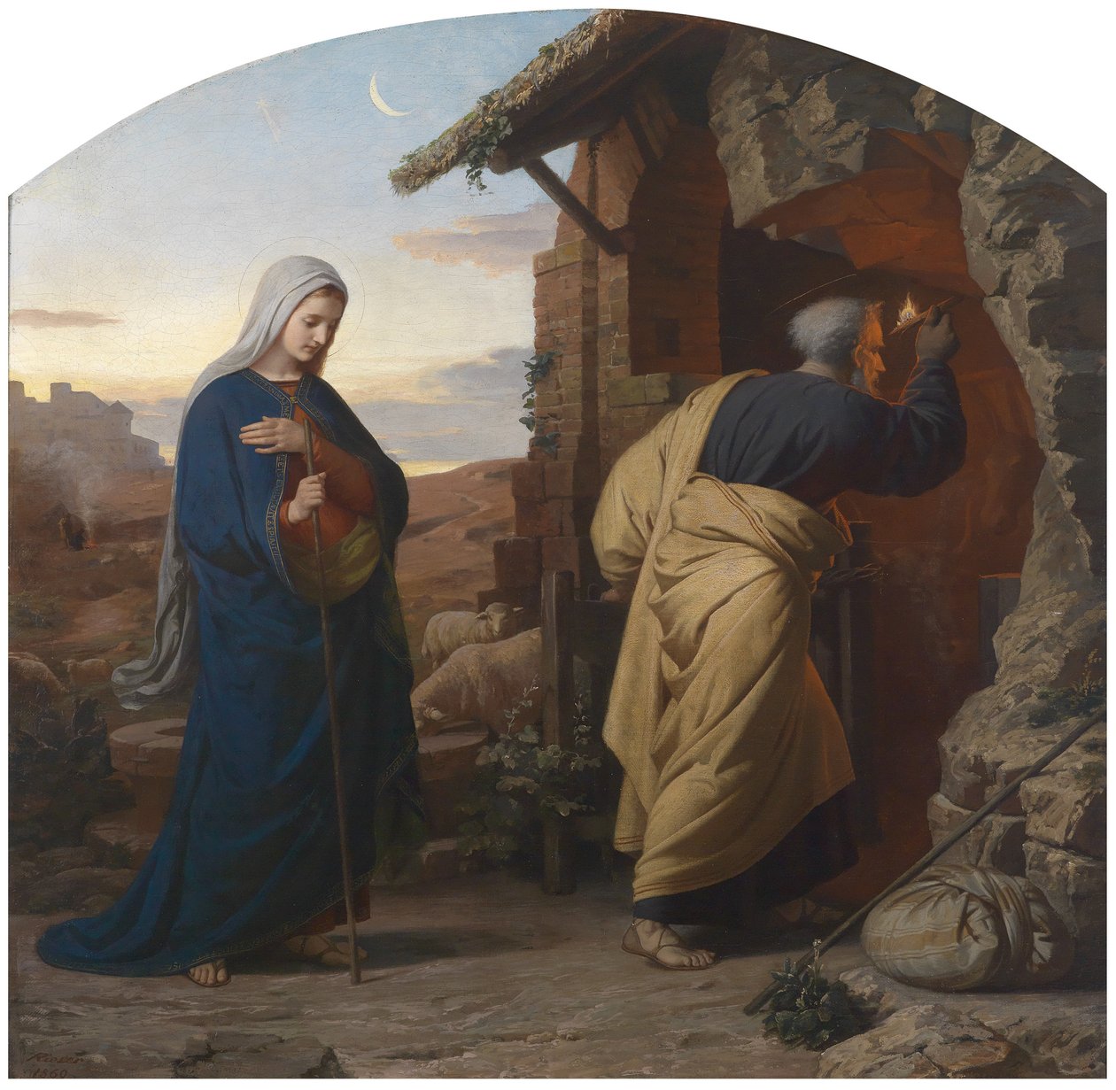 La veille de la naissance du Christ - Michael Rieser