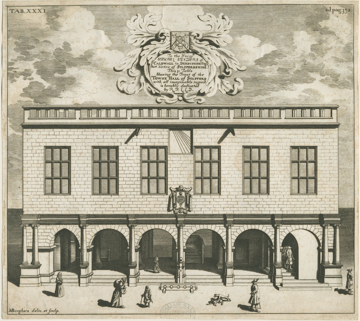 Stafford - Shire Hall - Michael Burghers