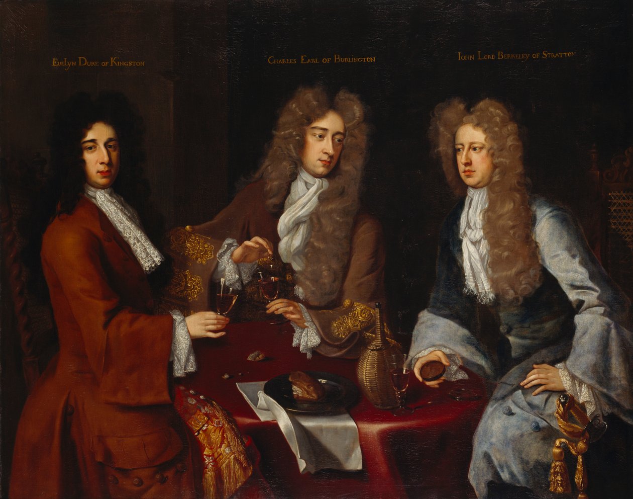 Comte de Burlington, Duc de Kingston-upon-Hull, et Baron Berkeley de Stratton, 1690s - Michael Dahl
