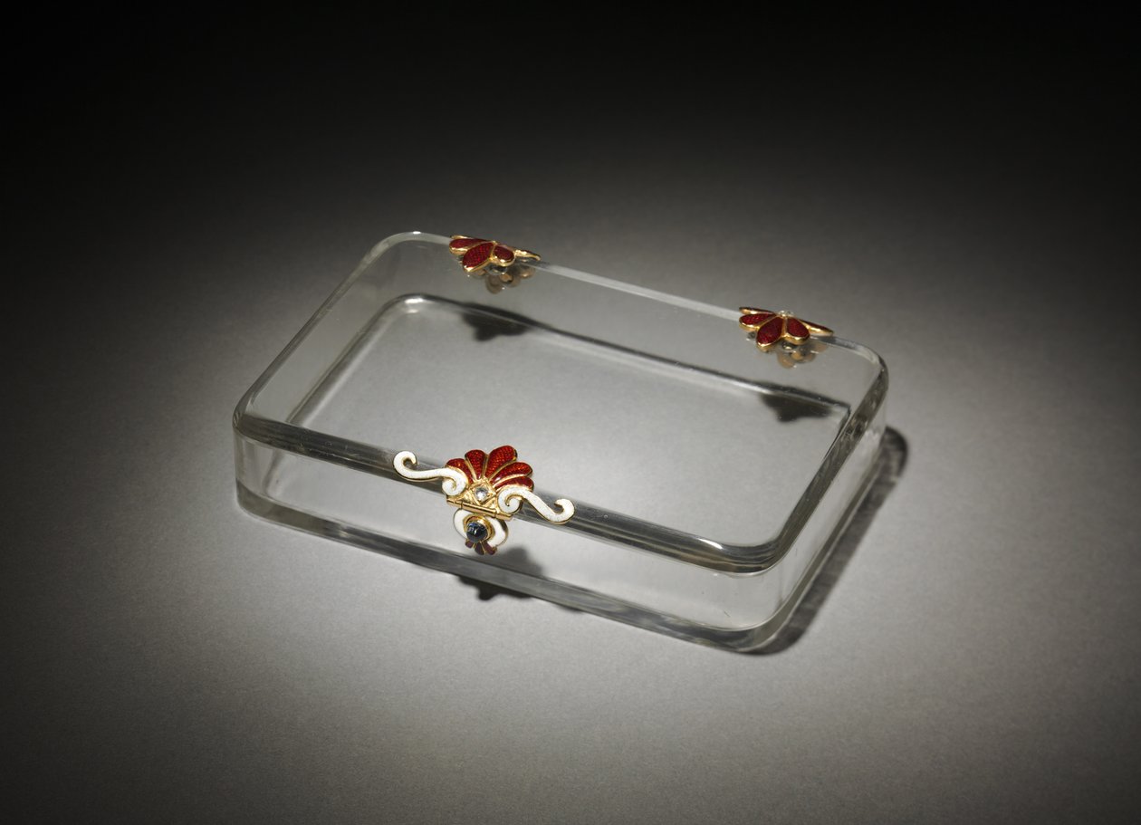 Boîte à cigarettes, Maison Fabergé, vers 1895-1910 - Michael Evlampievich Perkhin