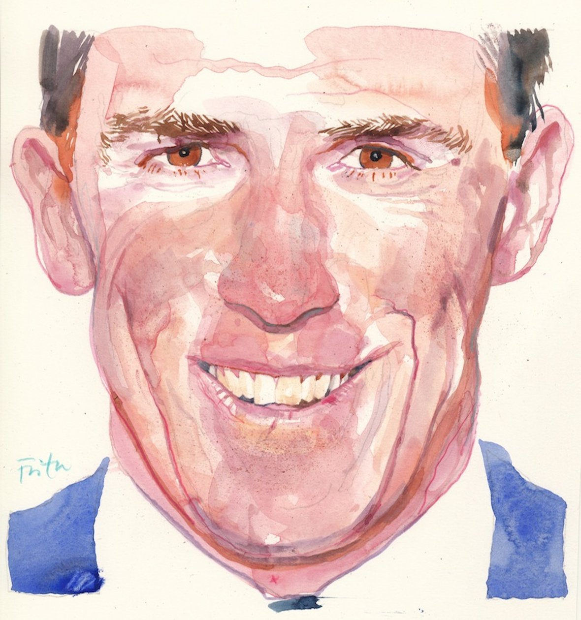 Rob Brydon | Michael Frith | Estampe d'art