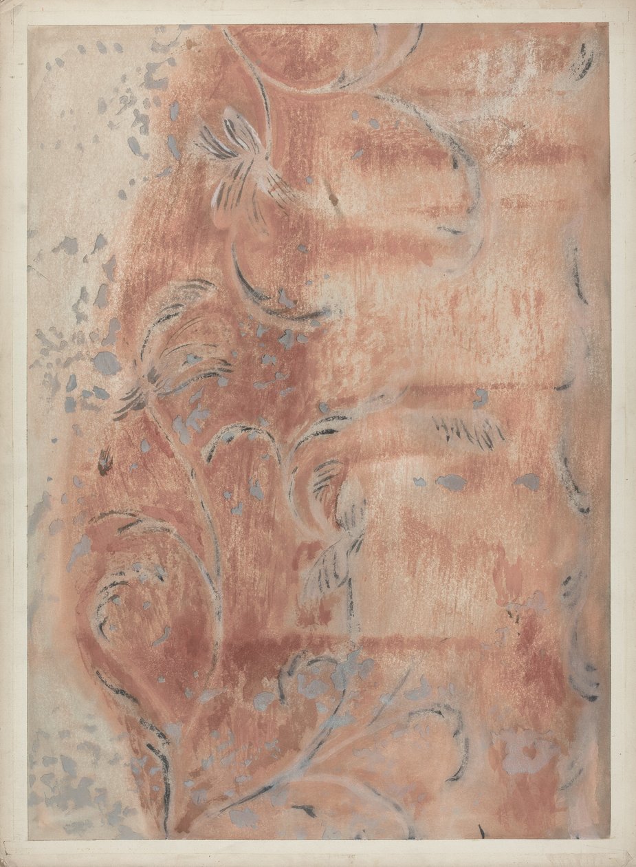 Fragment de décoration murale, c. 1940 - Michael Lauretano