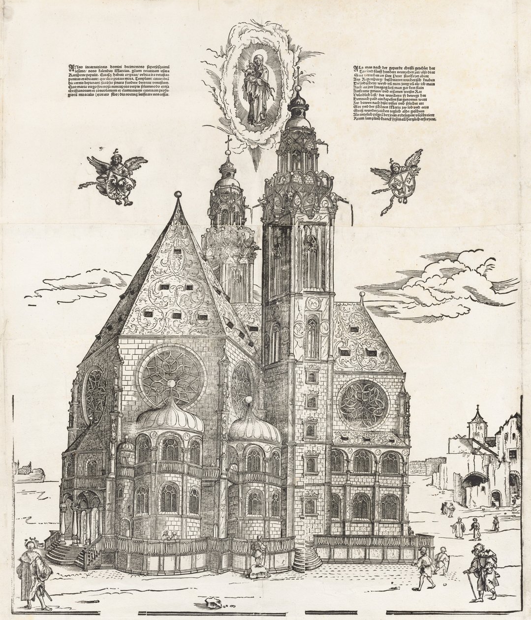 La Nouvelle Église de la Belle Vierge à Ratisbonne - Michael Ostendorfer