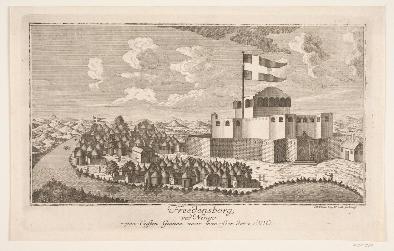 Fredensborg sur la côte de Guinée - Michael Rössler