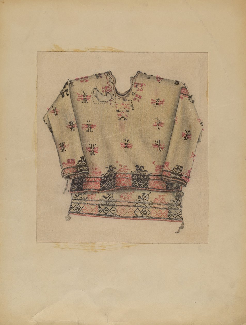 Robe de femme brodée - Michael Trekur