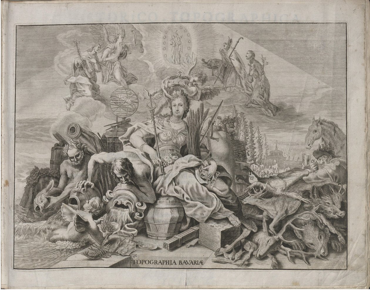 French : Historico-Topographica Descriptio. C