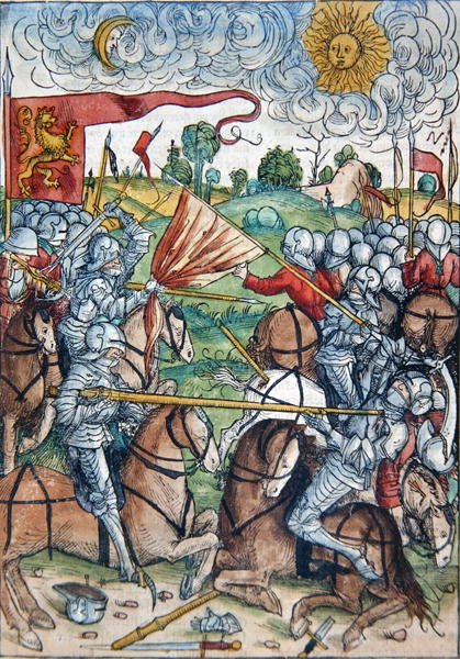 La bataille de Gabaon et le soleil et la lune s