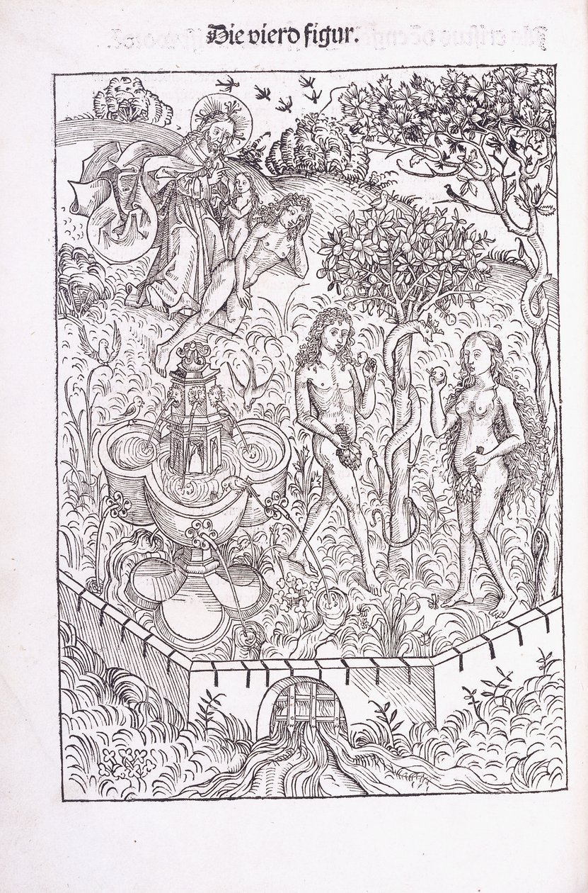 Adam et Ève dans le jardin d