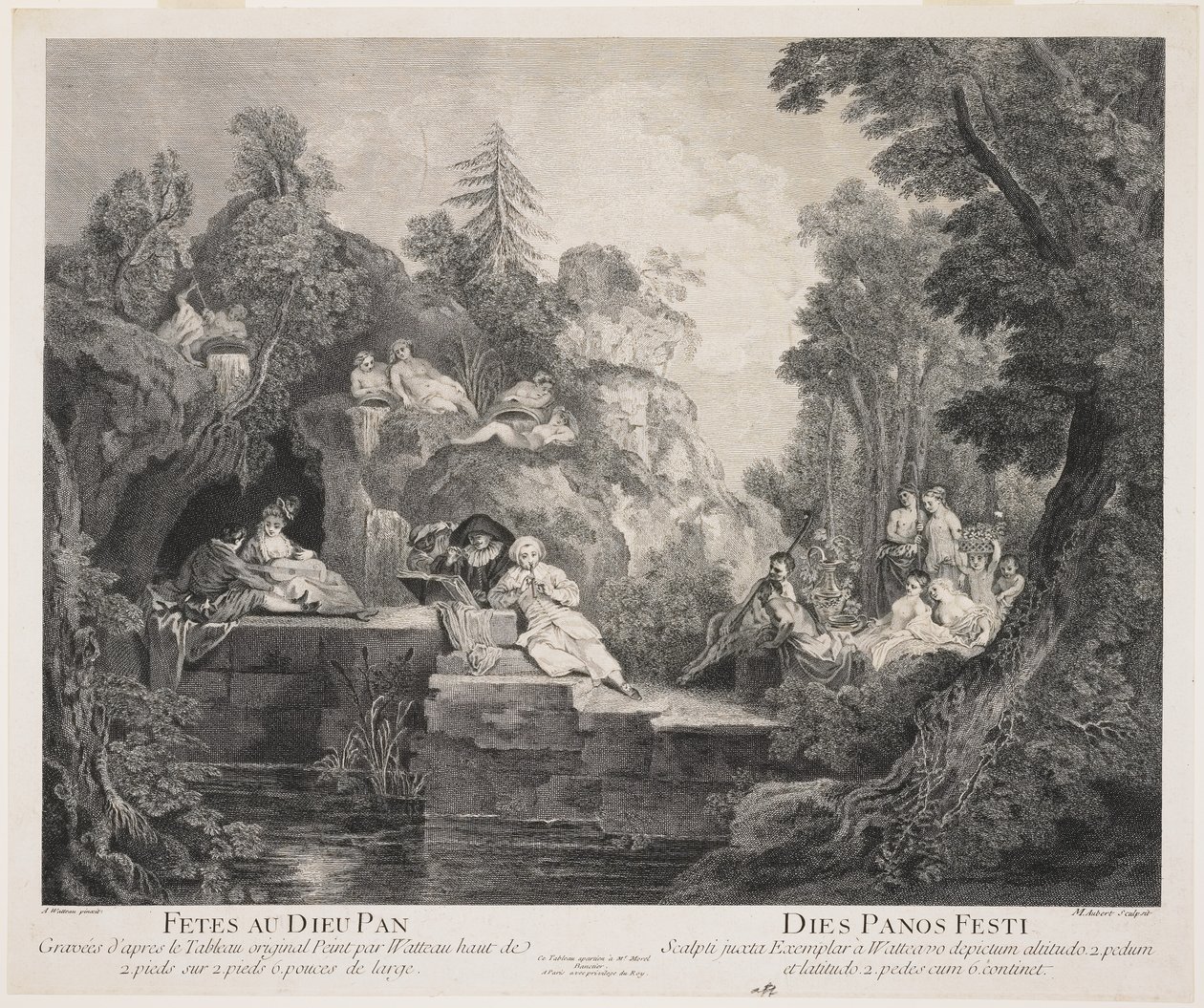 Fêtes au Dieu Pan - Michel Aubert