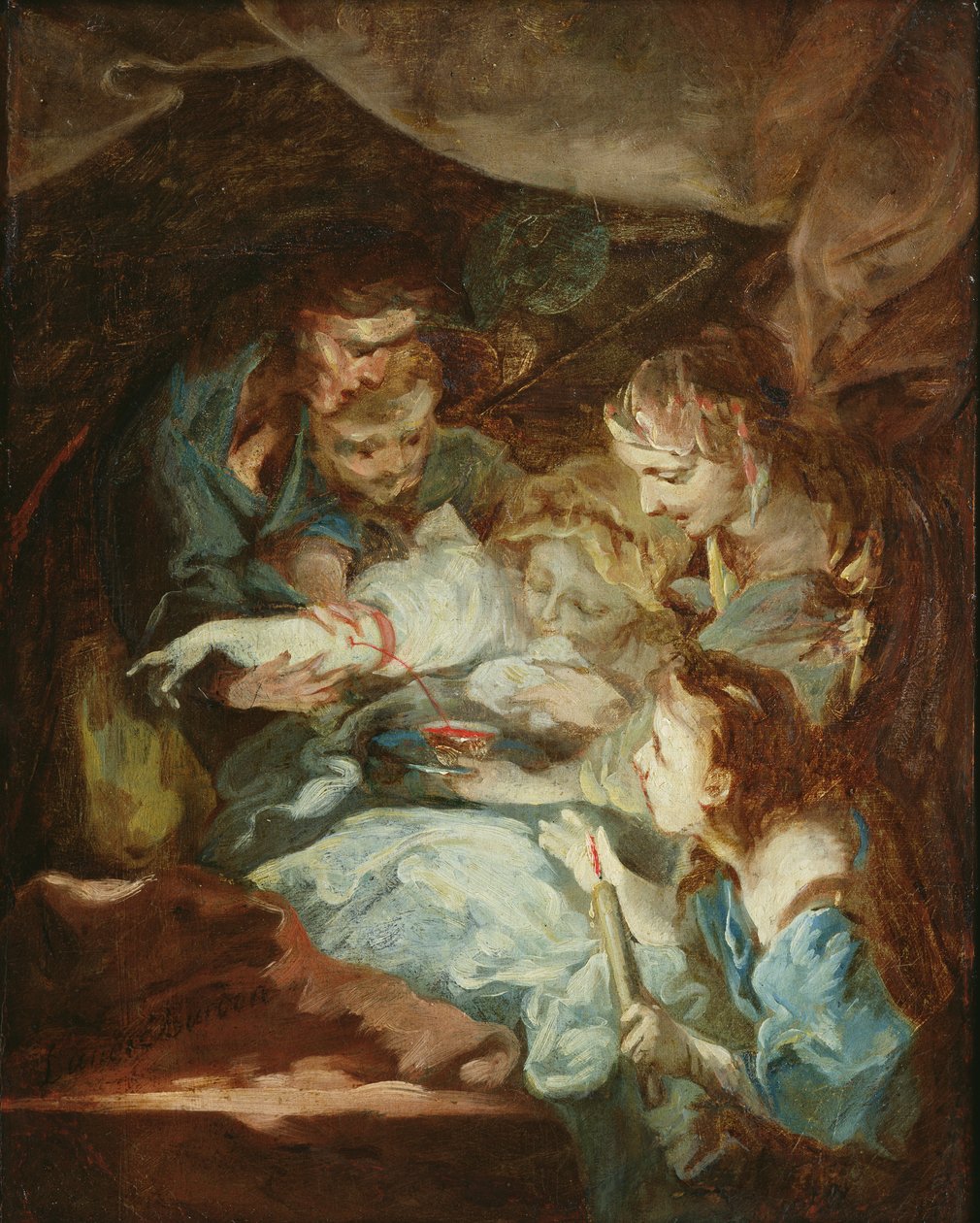 La saignée - Michel Francois Dandre Bardon