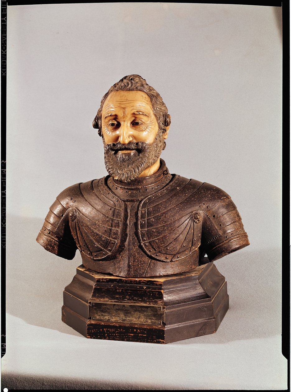 Buste de Henri IV (1553-1610) - Michel Bourdin
