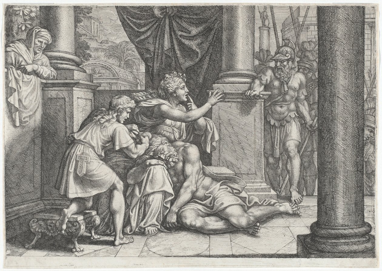Samson et Dalila - Michel Corneille