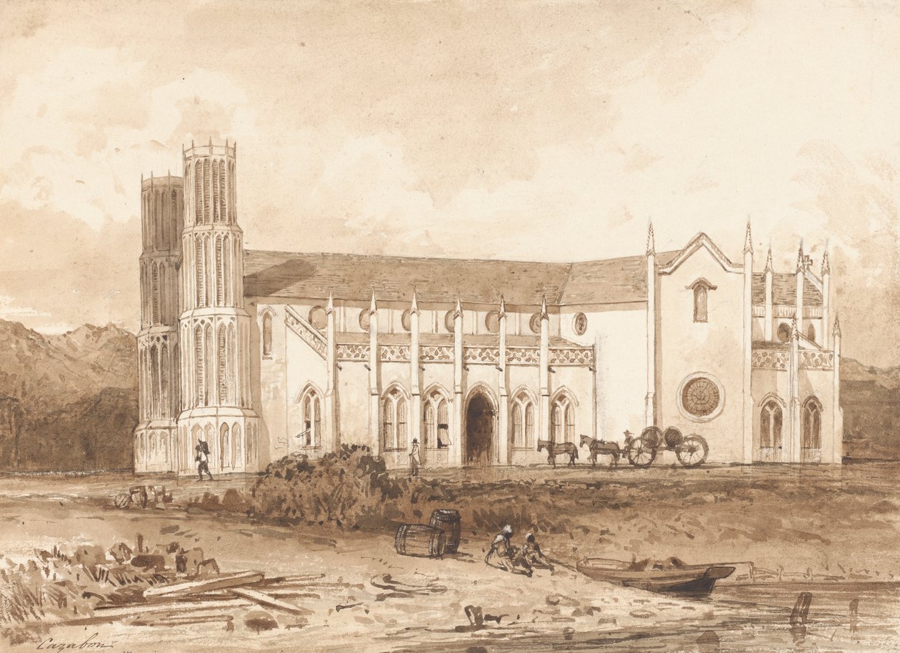 Église catholique, Port of Spain - Michel Jean Cazabon