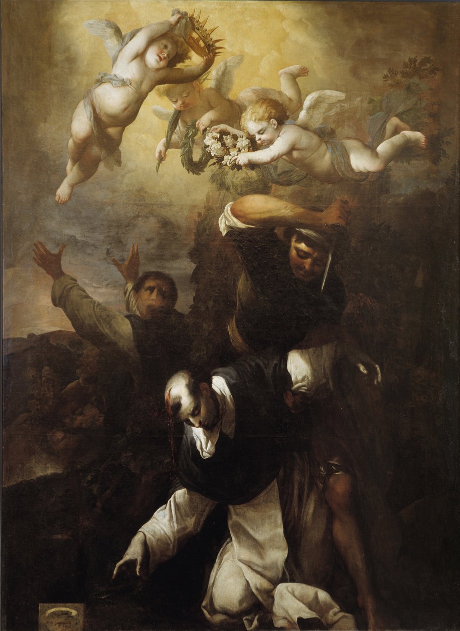 Le martyre de Saint Pierre de Vérone (Fra Pietro da Verona ou Pierre Martyr) - Michel Serre