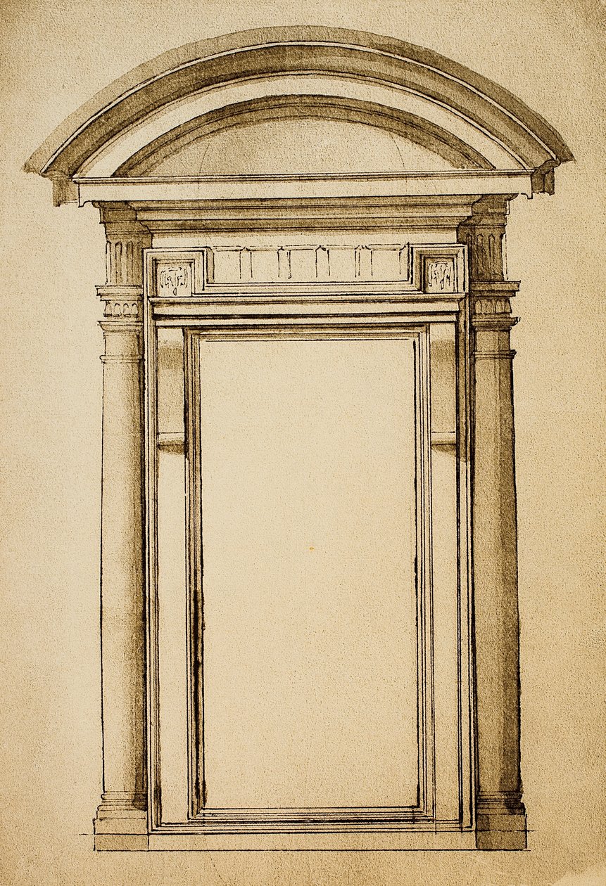 Une porte - Michelangelo Buonarroti