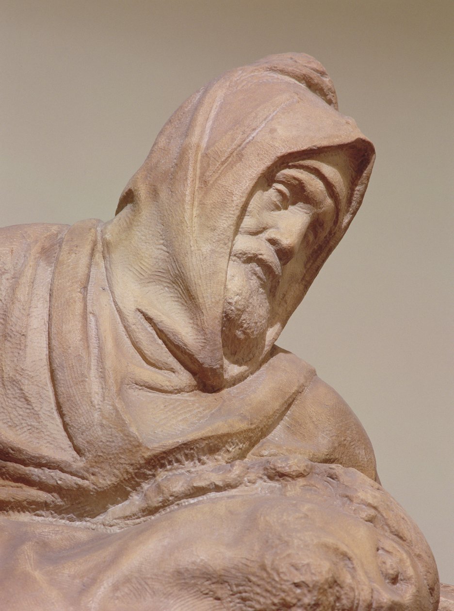 Pietà de Florence (détail) - Michelangelo Buonarroti