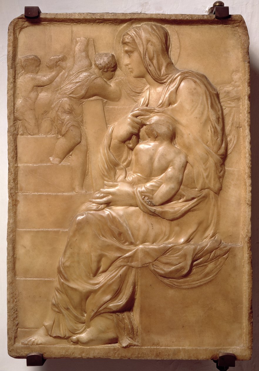 Madone des Escaliers - Michelangelo Buonarroti