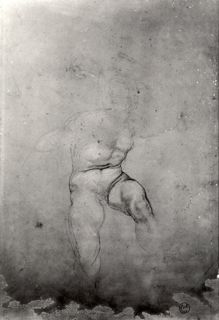 Homme nu - Michelangelo Buonarroti