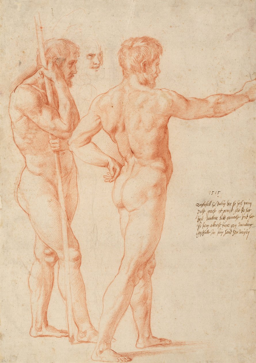 Études de nus - Michelangelo Buonarroti