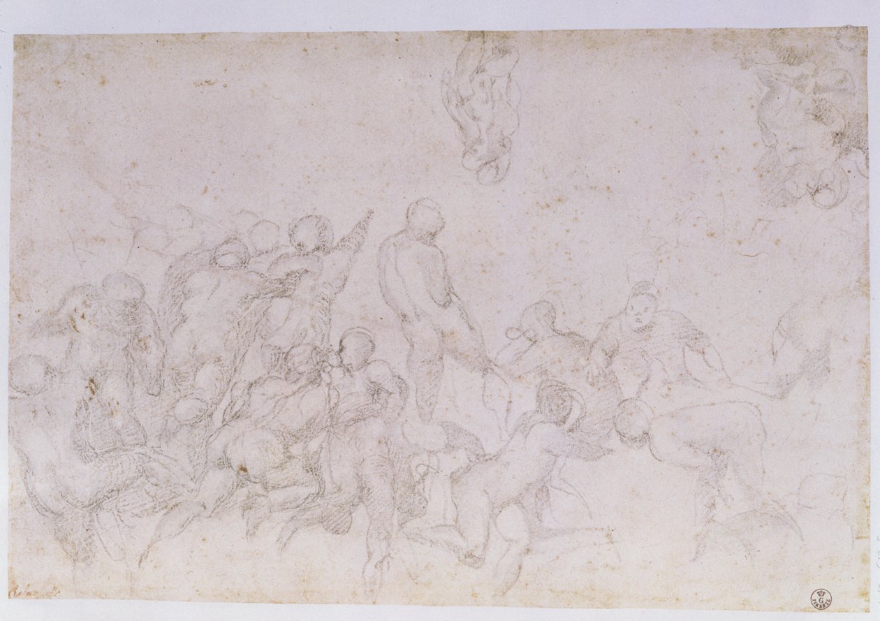 Croquis préparatoire pour la 