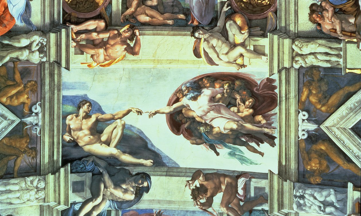 Plafond de la Chapelle Sixtine : Création d