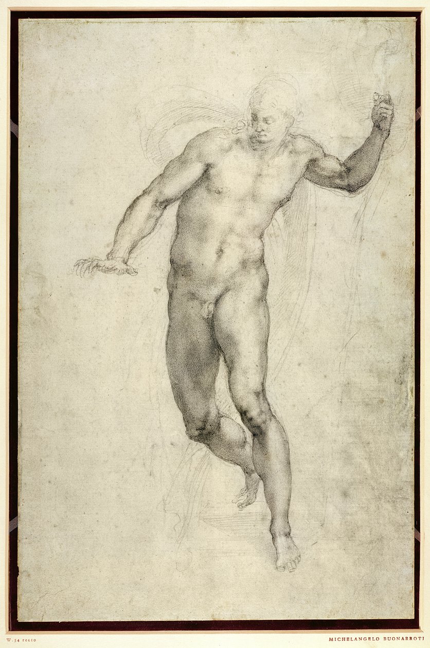 Étude pour Le Jugement Dernier - Michelangelo Buonarroti