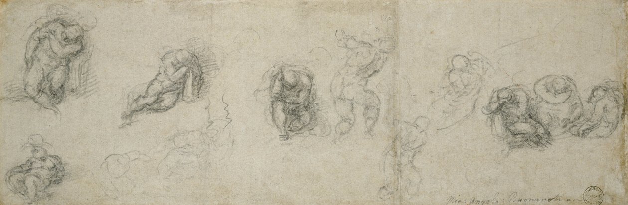 Étude des Apôtres, c.1550-55 - Michelangelo Buonarroti
