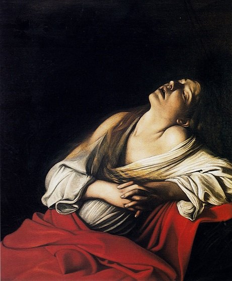 Madeleine en extase - Michelangelo Merisi Caravaggio