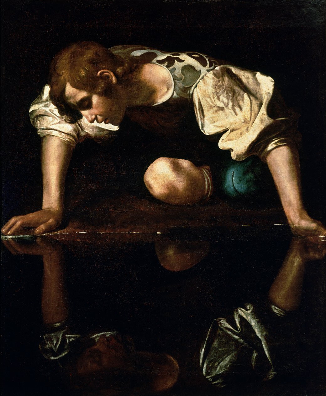 Narcisse - Michelangelo Merisi Caravaggio