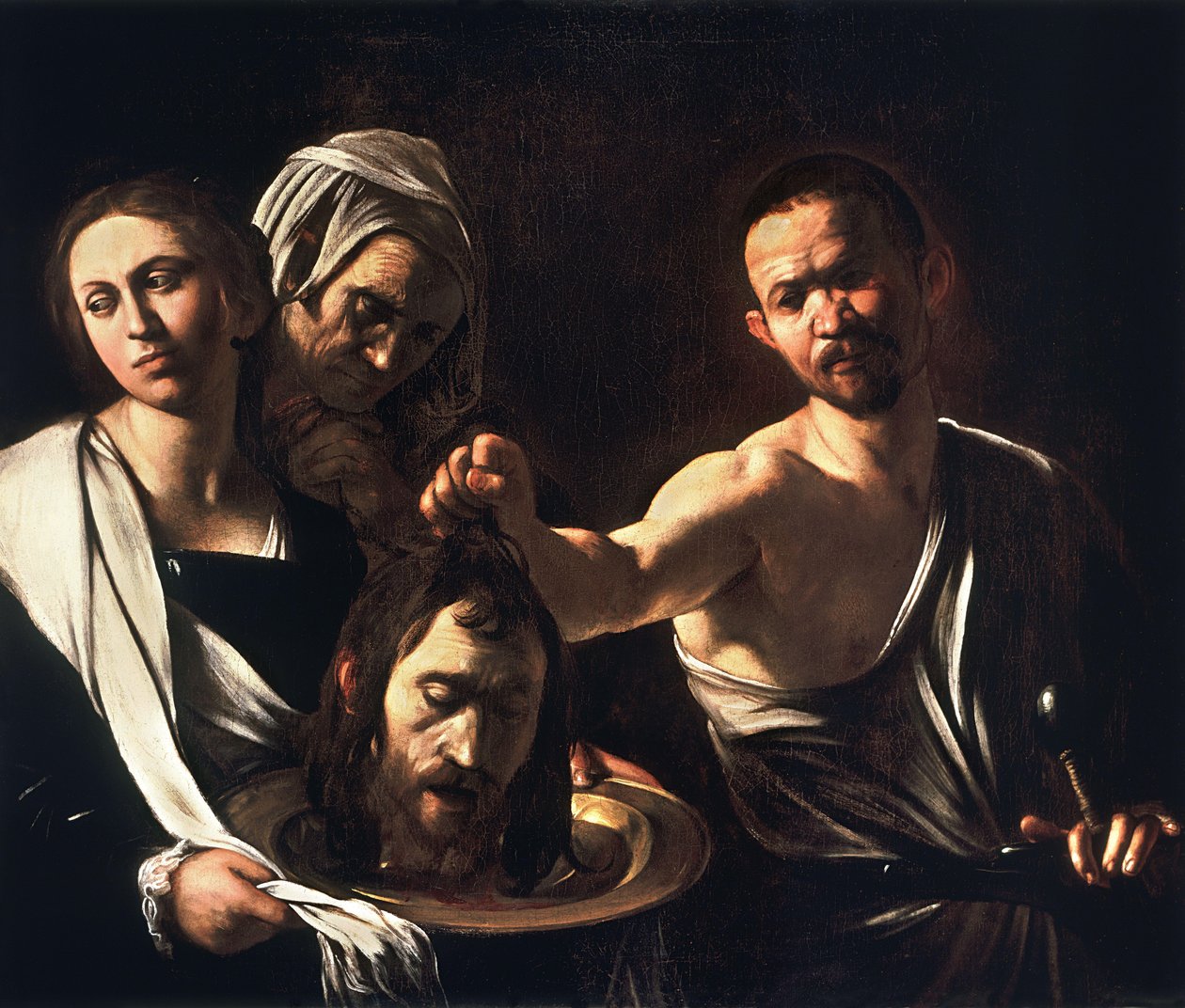 Salomé avec la tête de Jean-Baptiste - Michelangelo Merisi Caravaggio