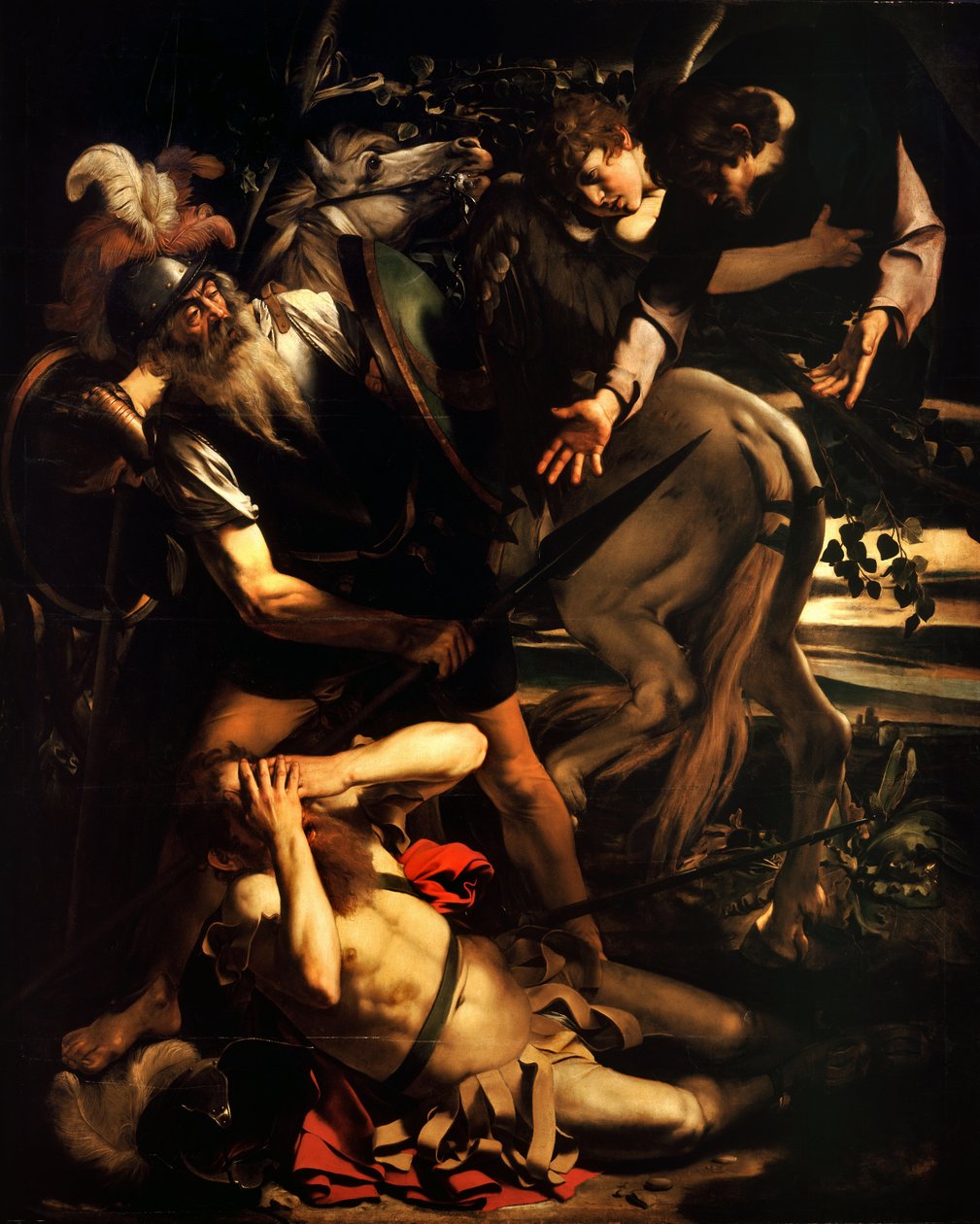 La Conversion de Saint Paul - Michelangelo Merisi Caravaggio