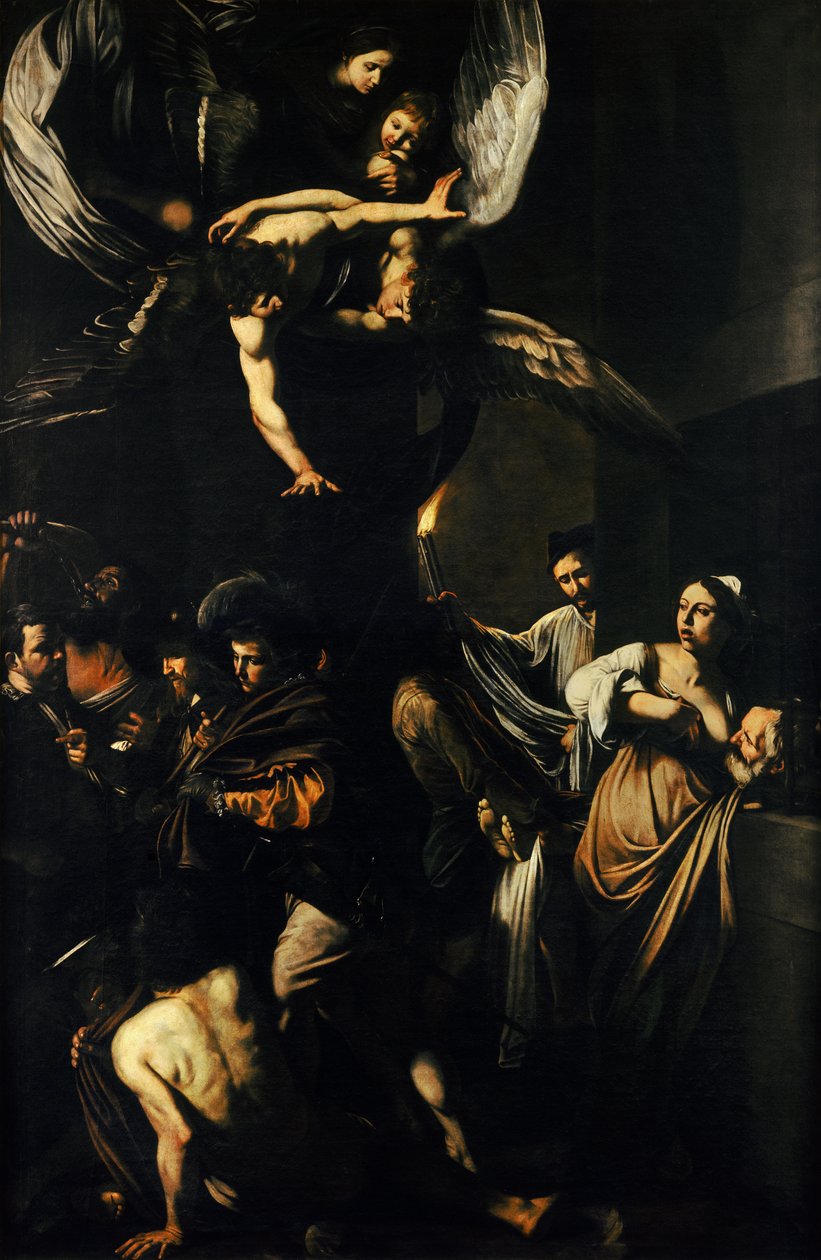 Les Sept Œuvres de Miséricorde - Michelangelo Merisi Caravaggio